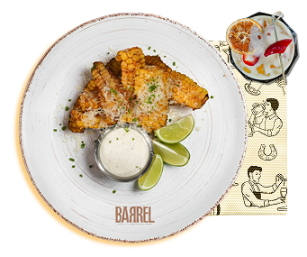 Barrel Daylight Snack and Drinks